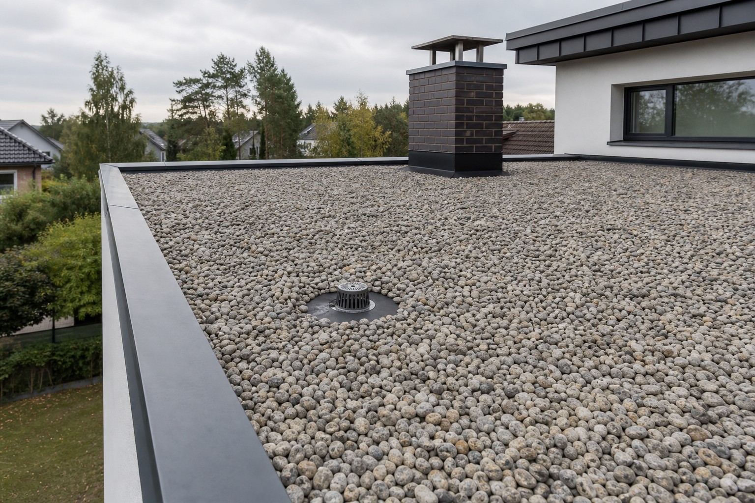 Dach płaski – membrana EPDM czy papa? Porównanie