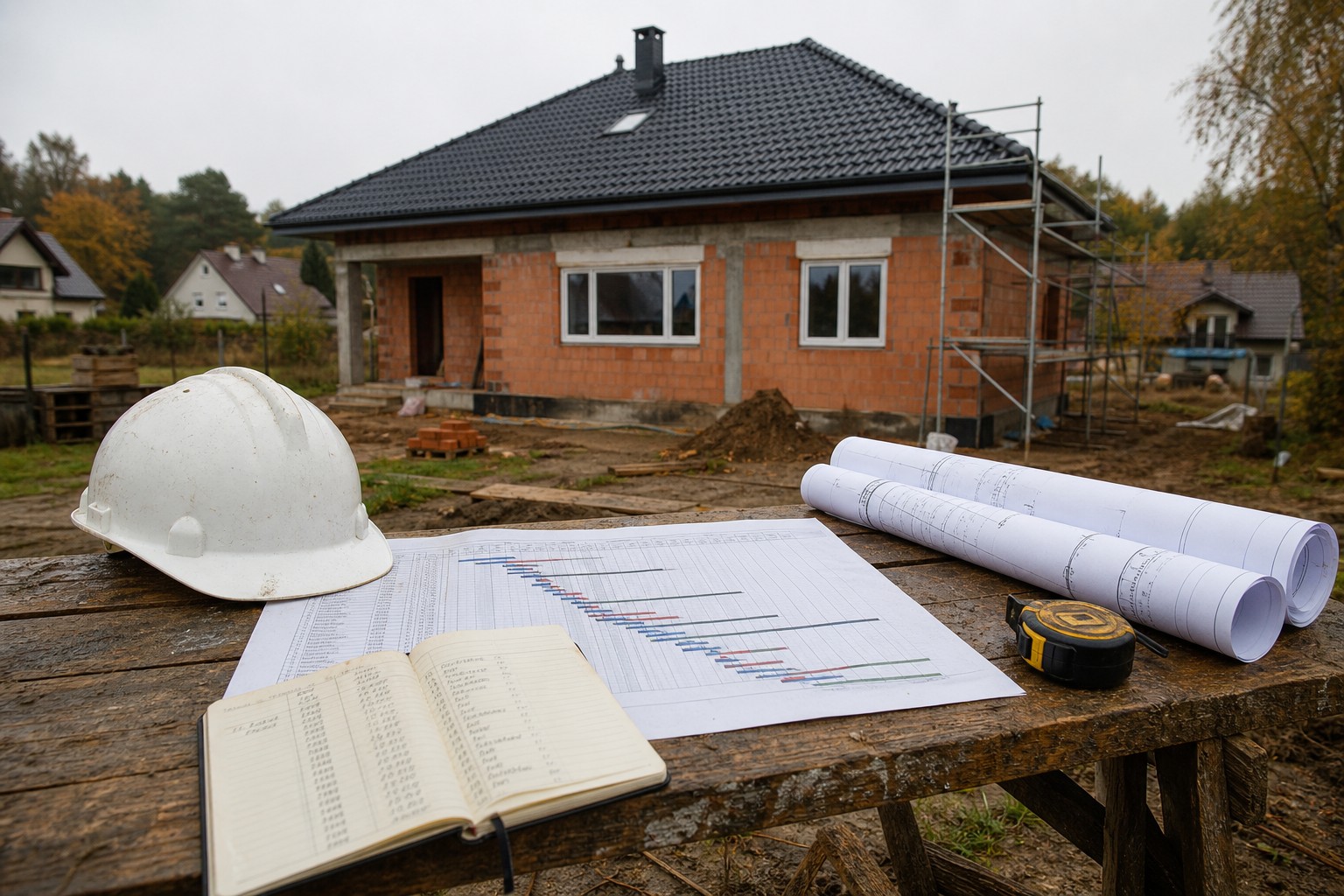 Harmonogram budowy domu – jak zaplanować krok po kroku