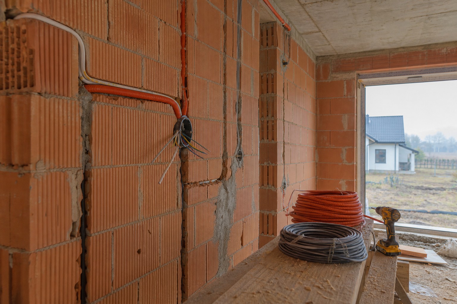 Alarm bezprzewodowy zamontujecie zawsze. Ale przewodowy, dobrze ukryty system, podłączysz tylko raz – na etapie instalacji elektrycznej. Później to już tylko kucie ścian.