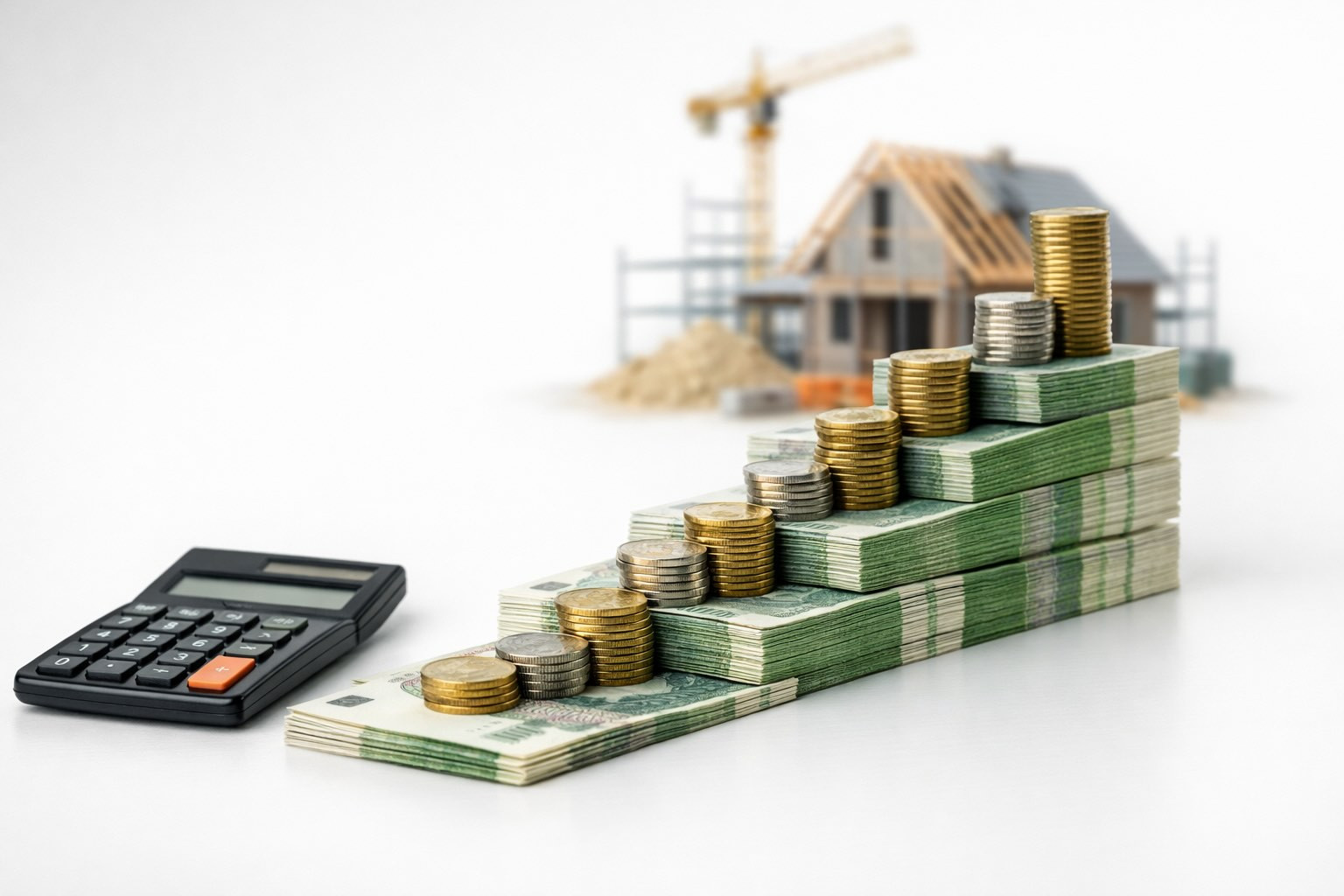 Kalkulator transz kredytu na budowę domu – ile płacisz w karencji