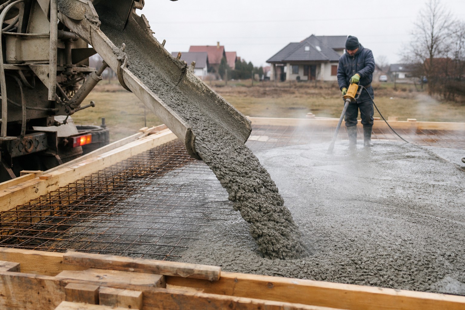 Kontrola jakości betonu na budowie – co sprawdzić