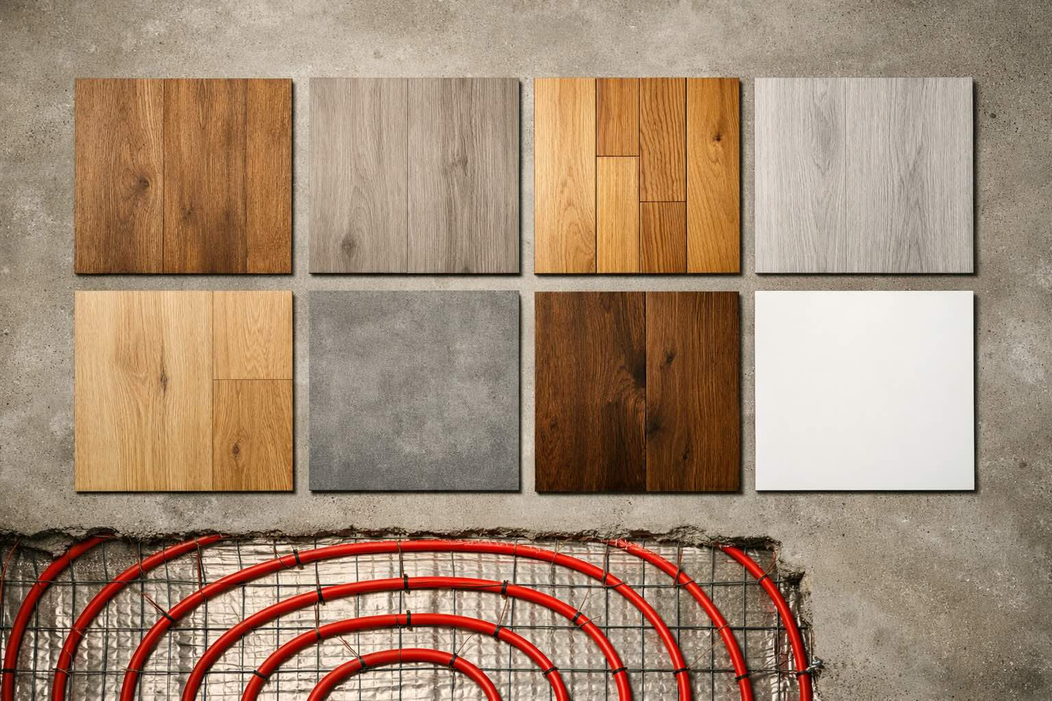 Podłoga na ogrzewanie podłogowe – co wybrać?