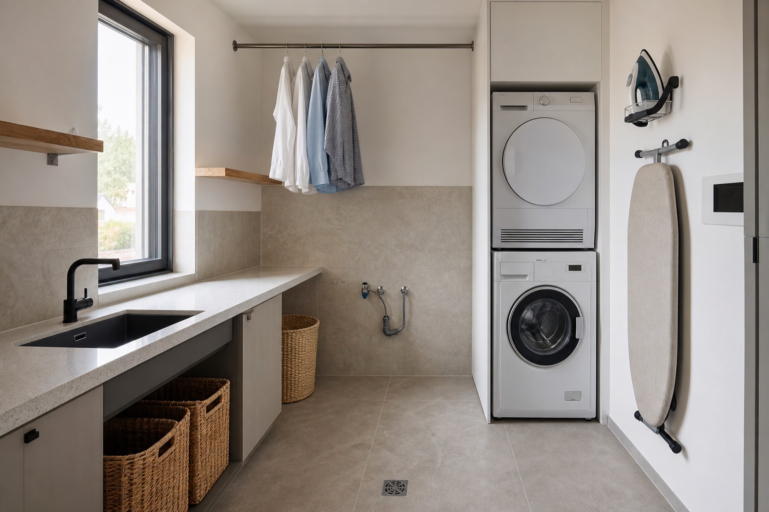 Pralnia w domu – jak zaplanować pomieszczenie krok po kroku