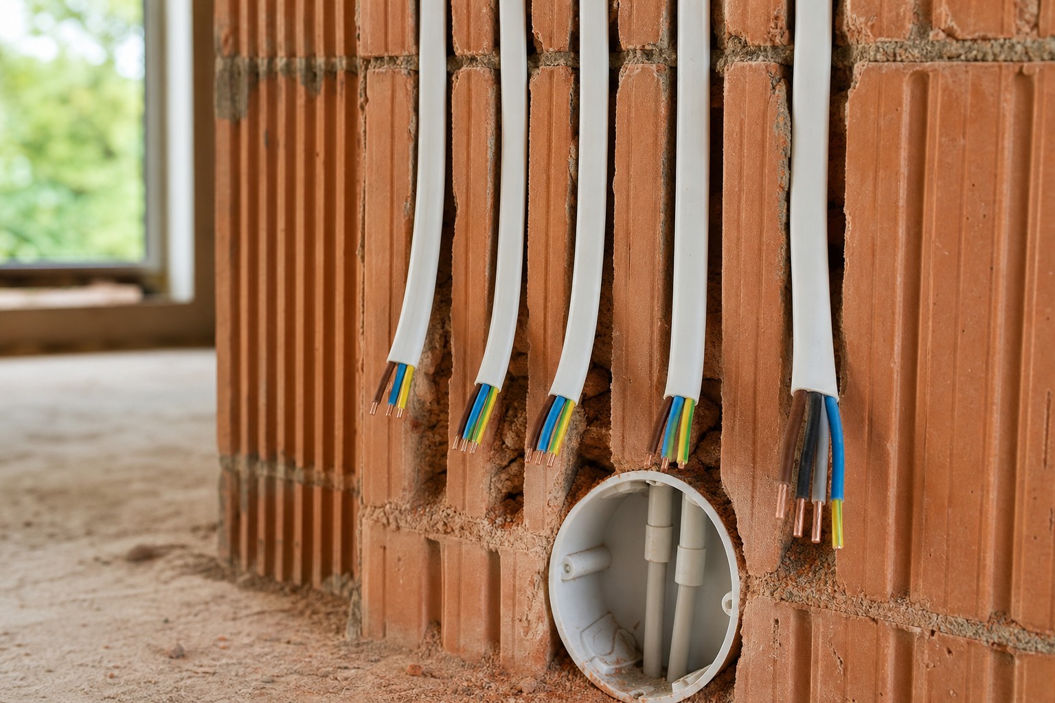 Przewody elektryczne – przekroje i kolory kabli w domu
