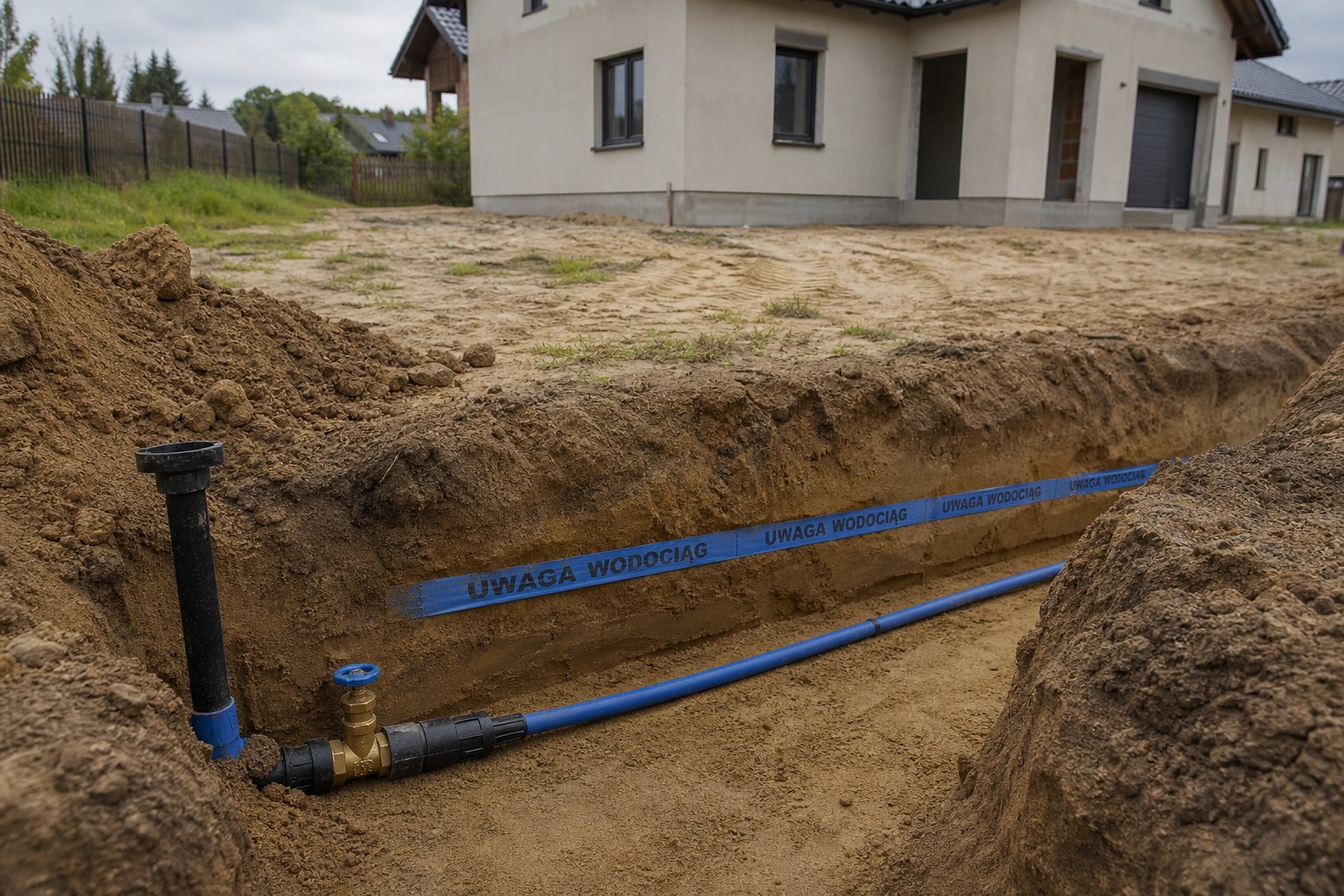 Przyłącze wodociągowe – etapy wykonania krok po kroku