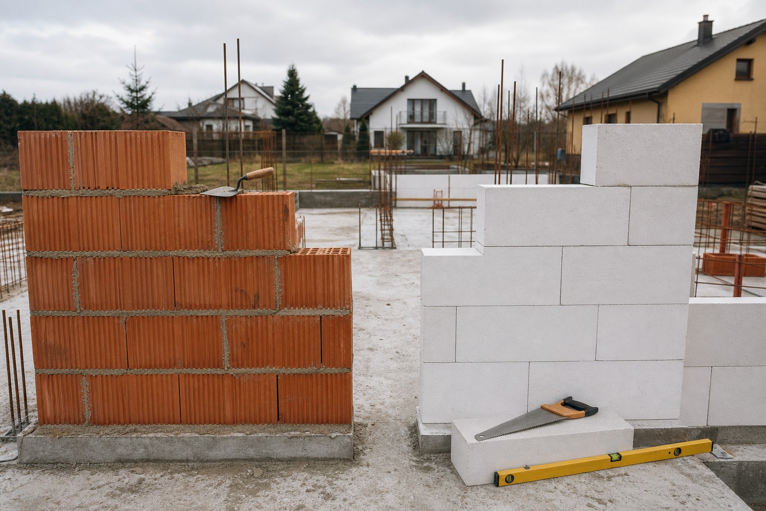 Pustak ceramiczny czy beton komórkowy – co wybrać na ściany