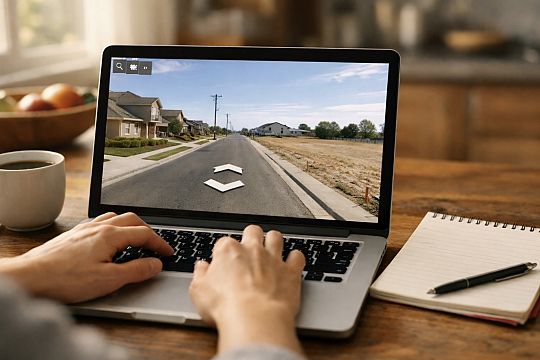 Jak znaleźć dobrą działkę metodą Street View
