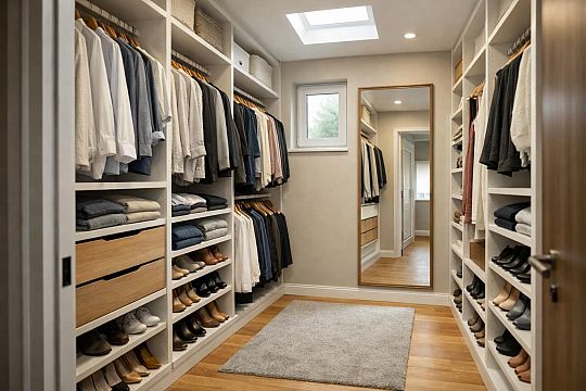 Garderoba walk-in – jak zaplanować