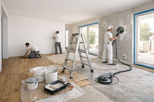 Kolejność prac wykończeniowych w domu – kompletny przewodnik